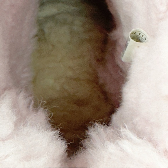 UGG Bailey Bow Pink Metallic Short Boots - Picture 11 of 12